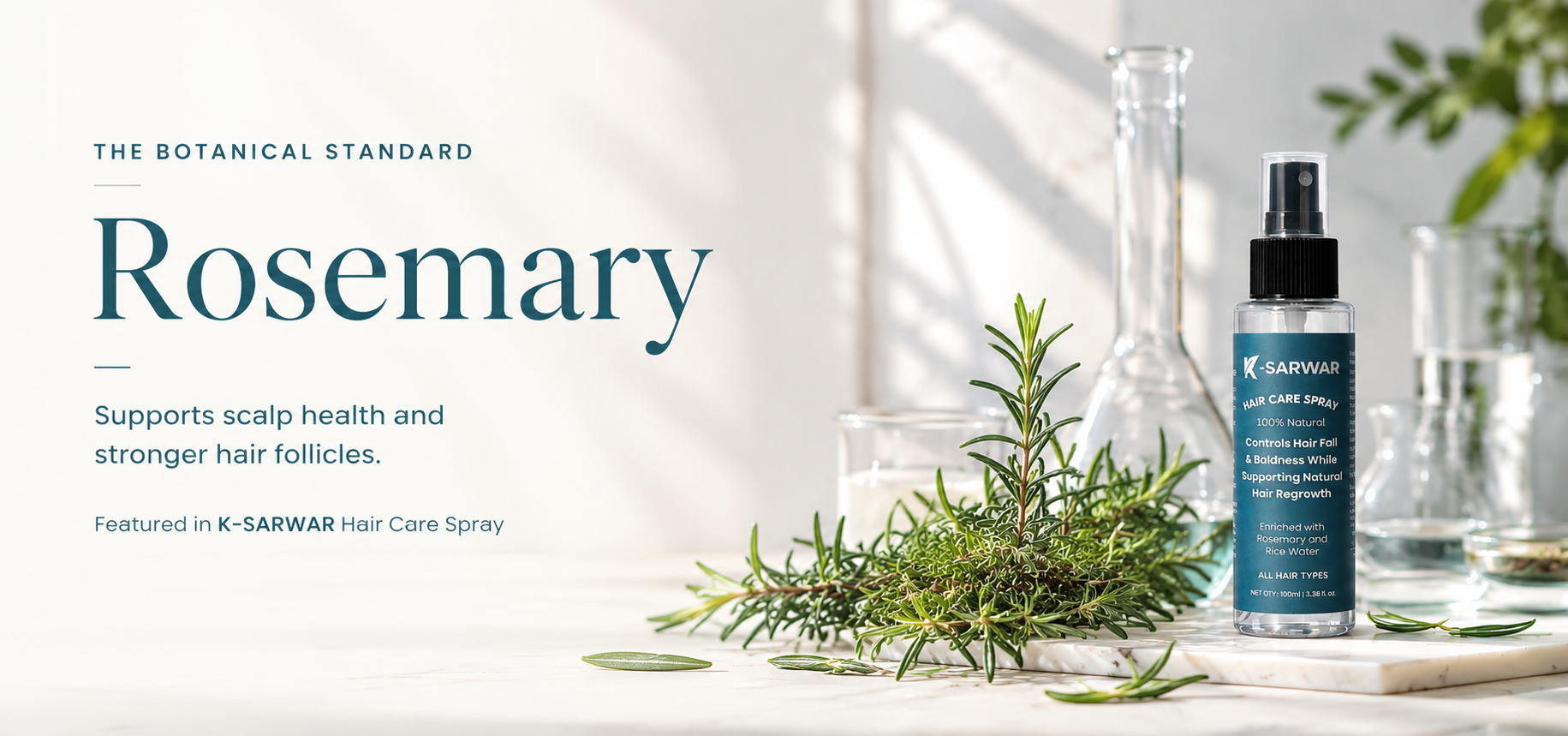 Rosemary ingredient banner